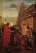 Eustache Le Sueur King Darius Visiting the Tomh of His Father Hystaspes china oil painting reproduction